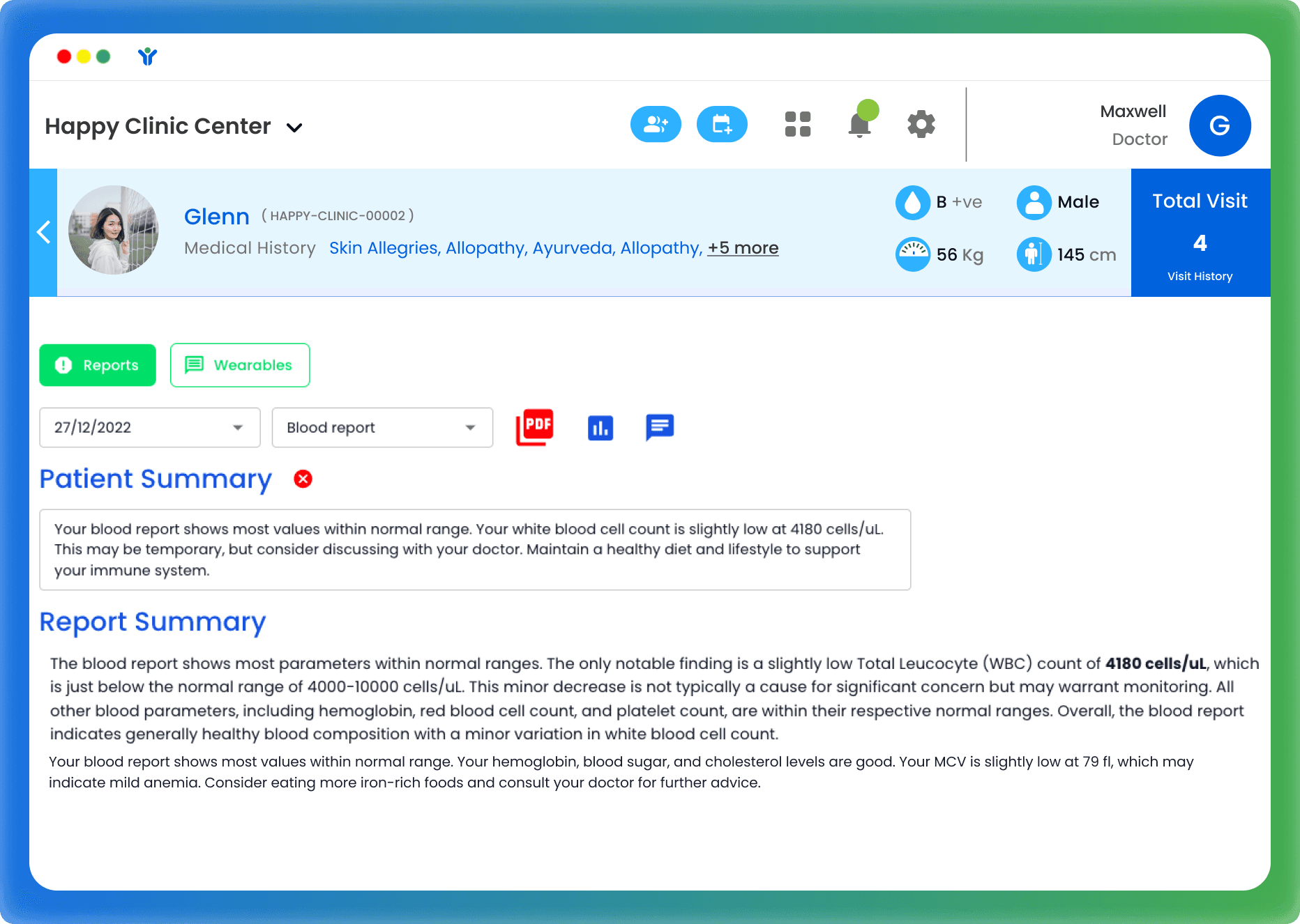 MedDoc Agent interface screenshot